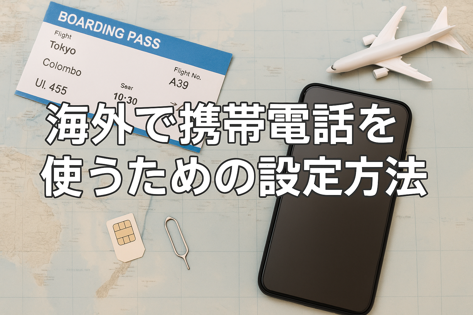 海外で携帯電話を使うための設定方法｜データローミングはオフにするべき！