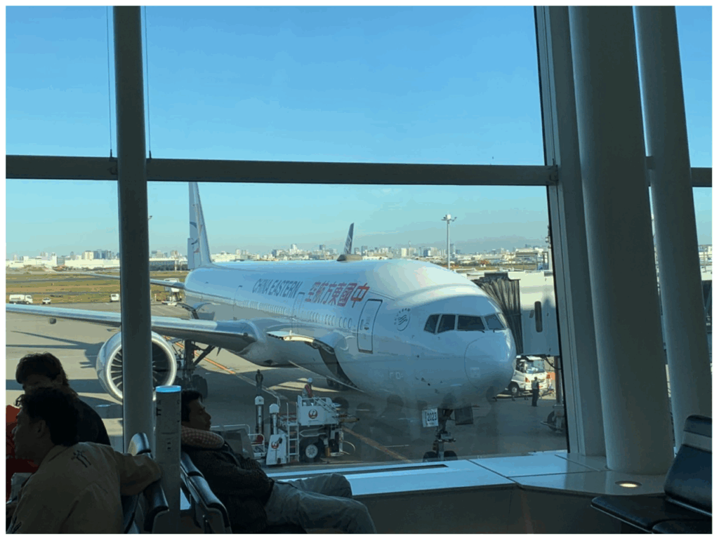 中国東方航空の飛行機