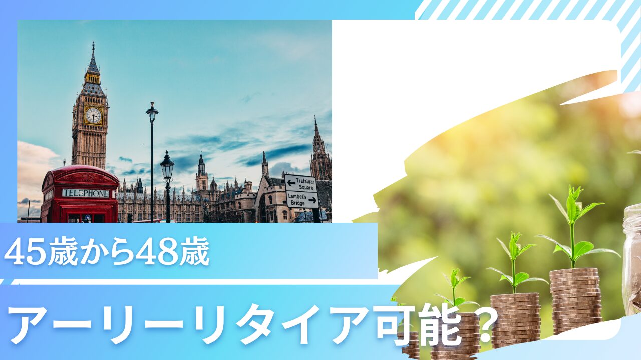 【45歳〜48歳】独身ならば早期退職して資産生活は可能？3000万円〜4000万円あればアーリーリタイアしてOK？